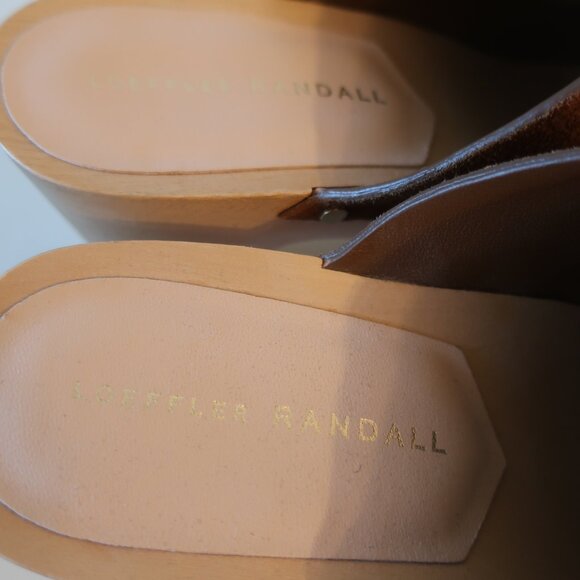 Loeffler Randall Brown Suede Mules - Picture 12 of 13